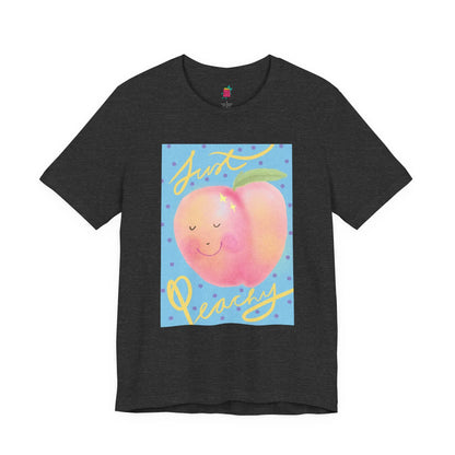 Just Peachy - Pop Art Unisex Tee House of Poco Loco