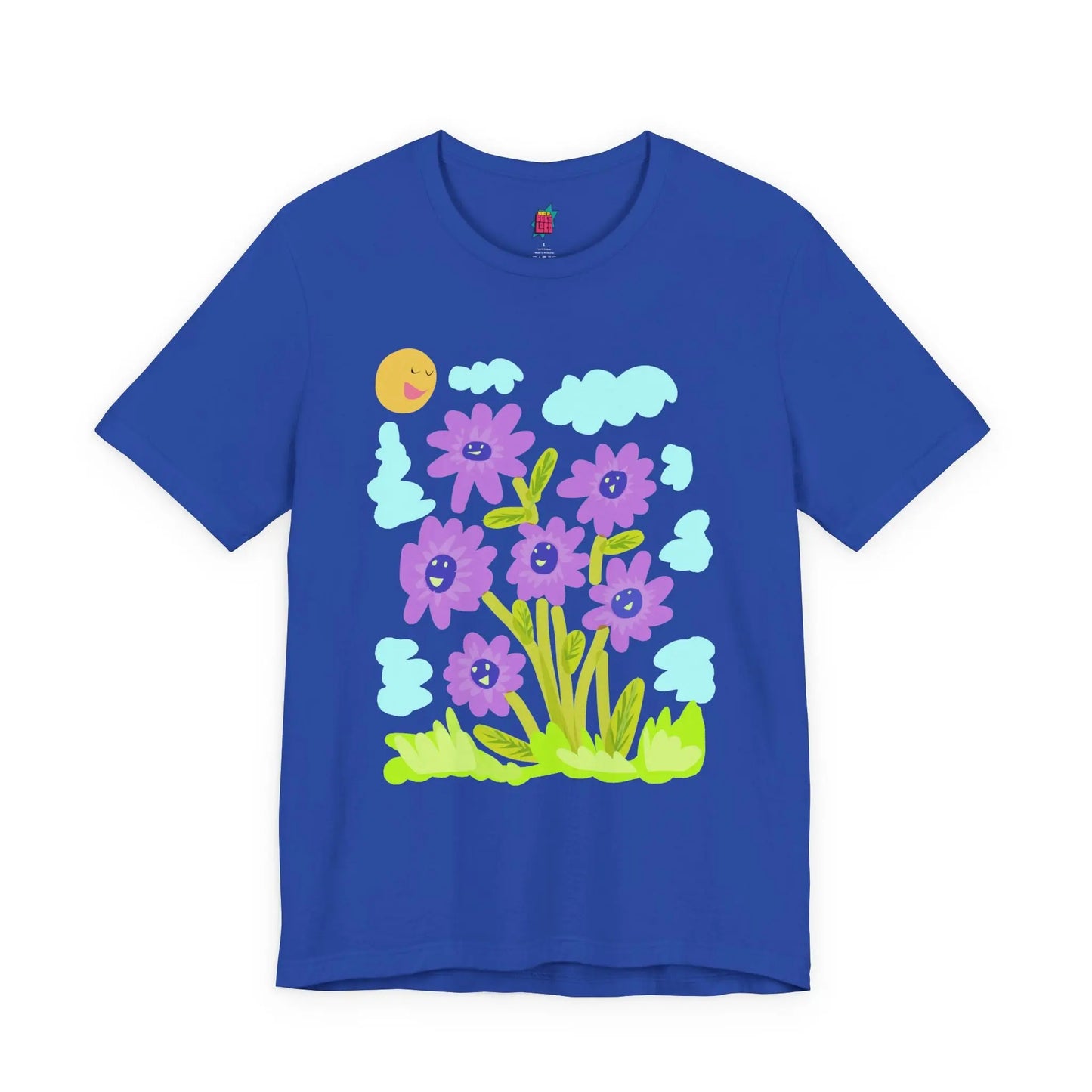 Purple Sunflower - Pop Art Unisex Tee House of Poco Loco