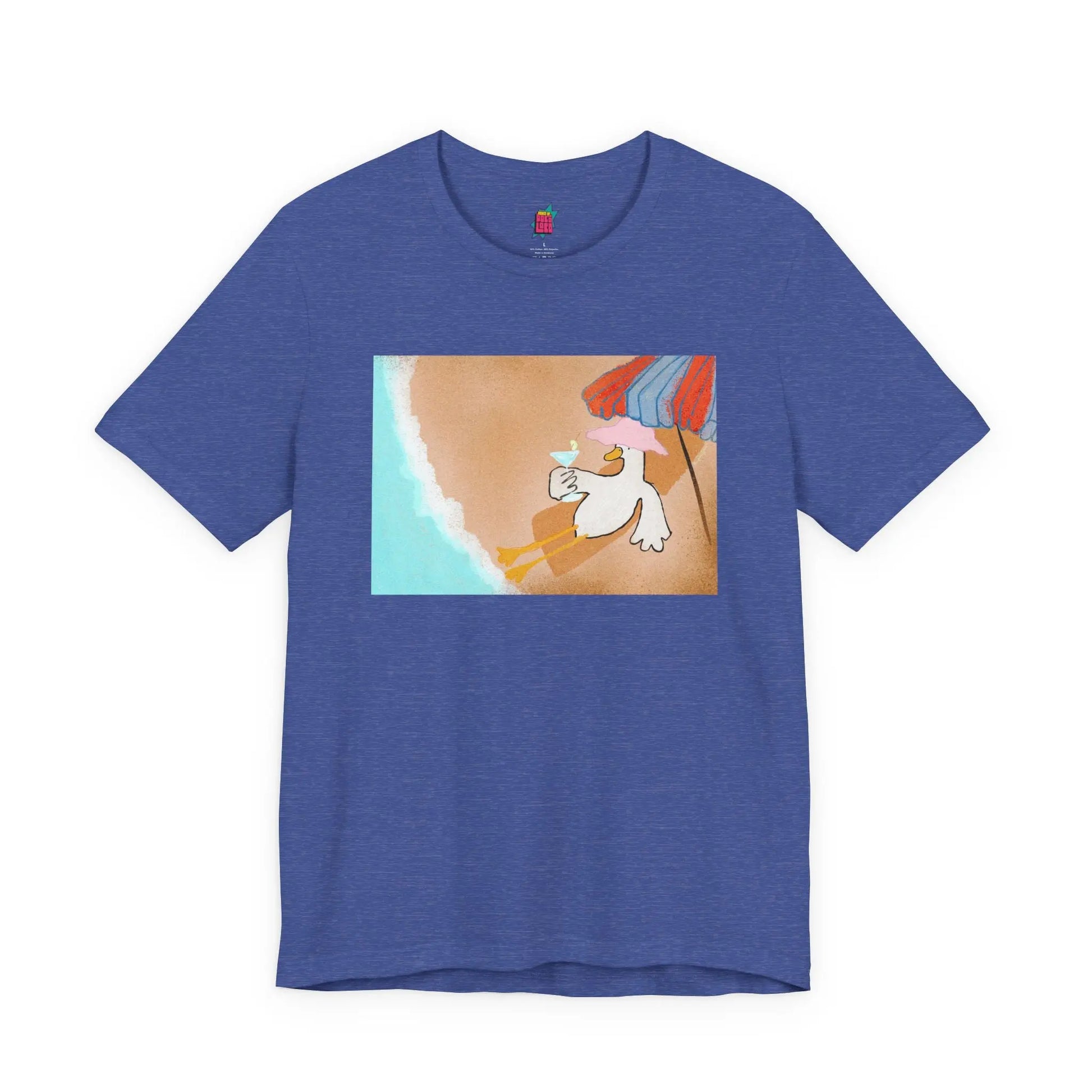 Beach Duck - Pop Art Unisex Tee House of Poco Loco