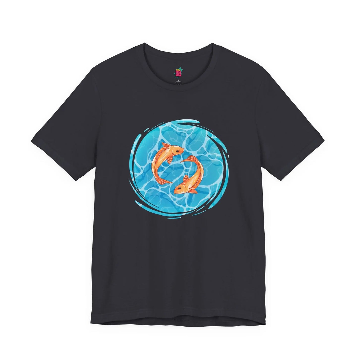 Fish in Blues - Pop Art Unisex Tee House of Poco Loco