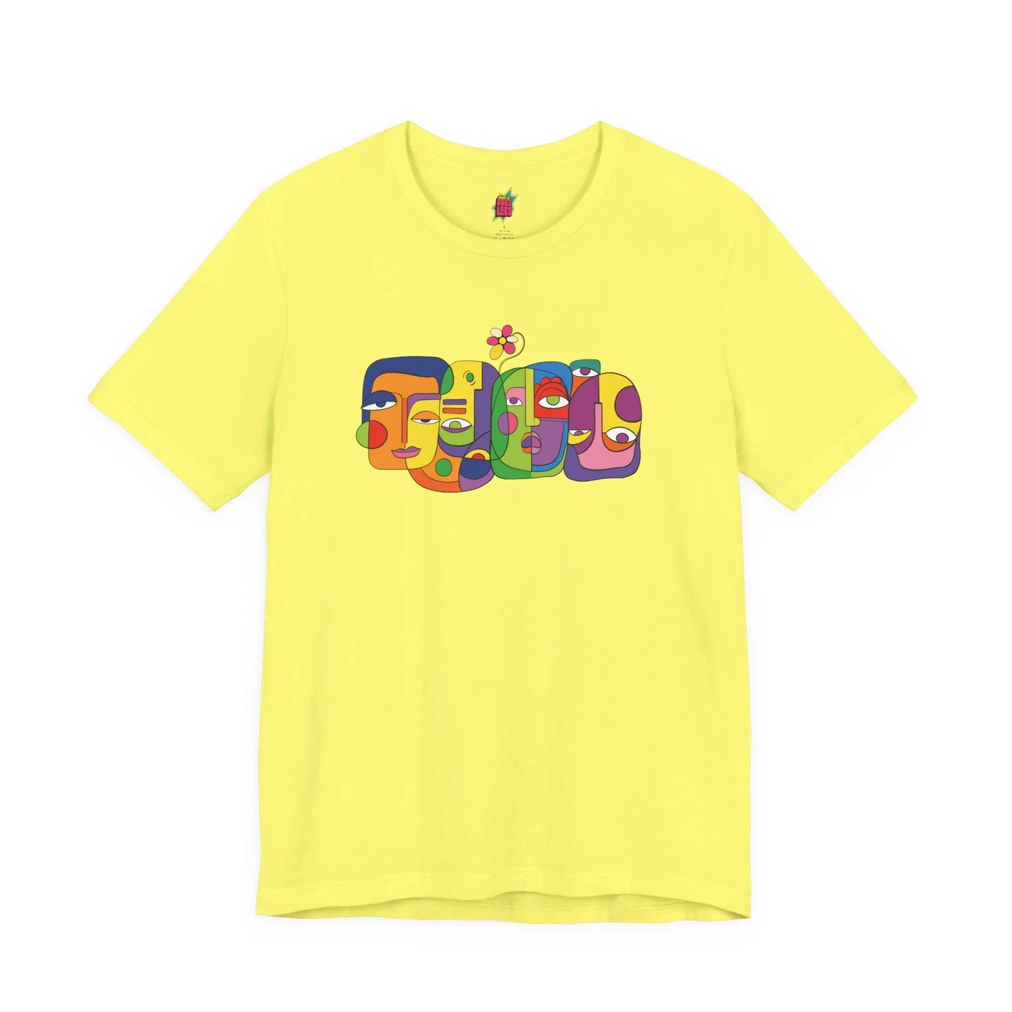 Multi Faces - Pop Art Unisex Tee House of Poco Loco