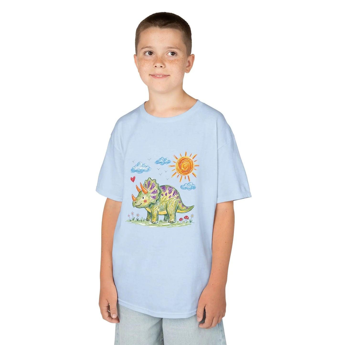 Triceratops Roaming | Pop Art Kids Tee House of Poco Loco
