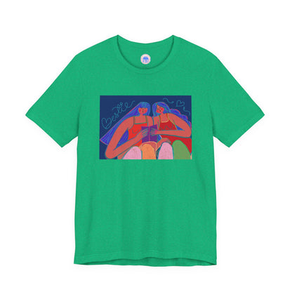 Besties Together - Pop Art Unisex Tee