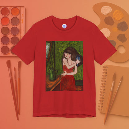 Combing Hair - Pop Art Unisex Tee