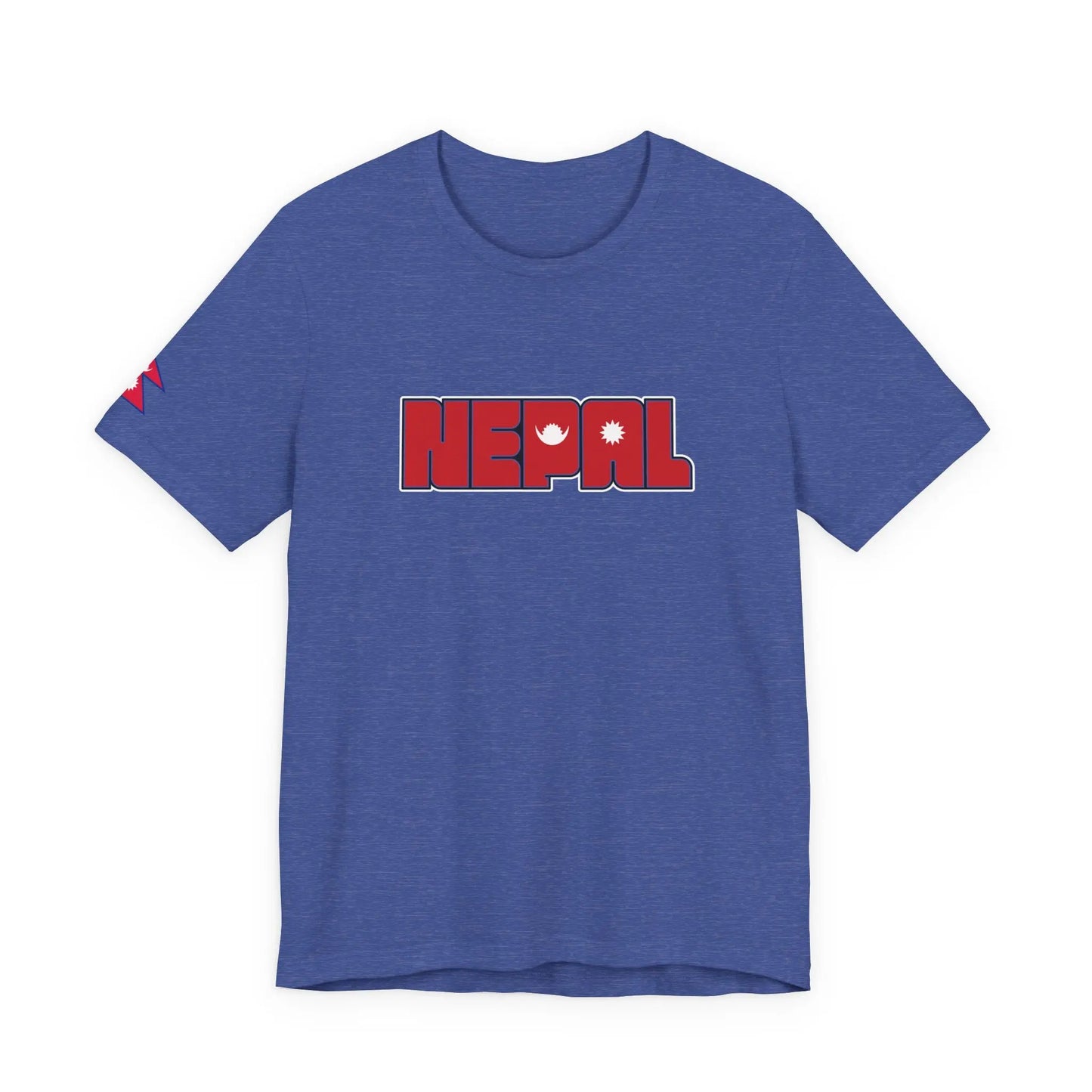 Nepal Flag - Unisex Tee House of Poco Loco