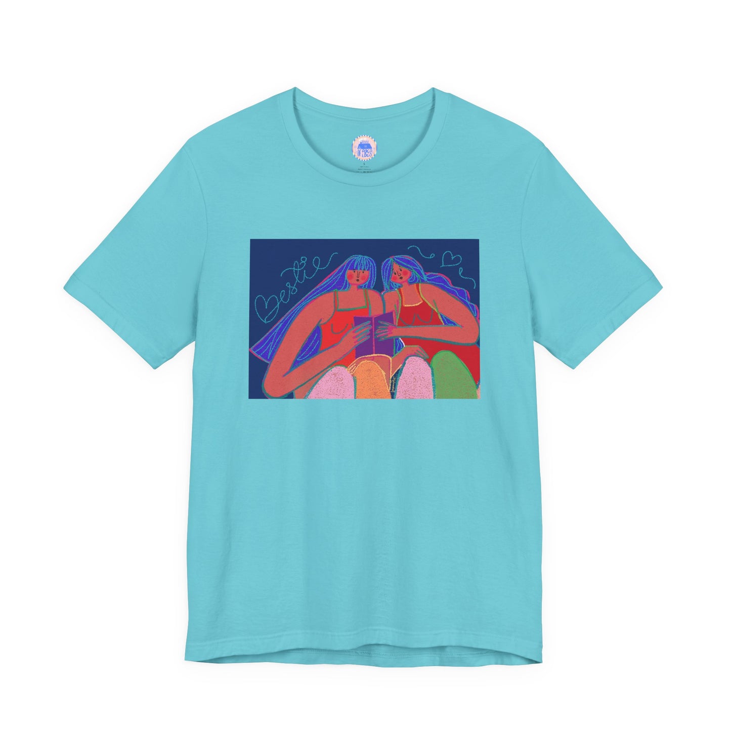 Besties Together - Pop Art Unisex Tee