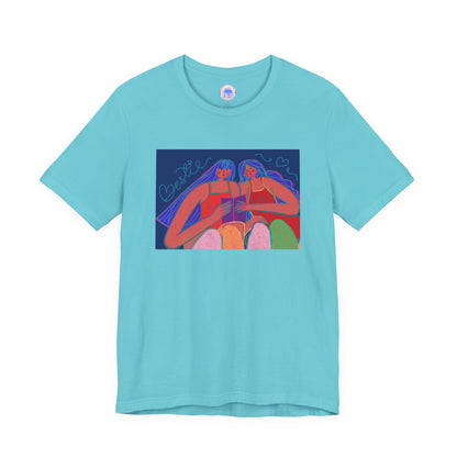 Besties Together - Pop Art Unisex Tee