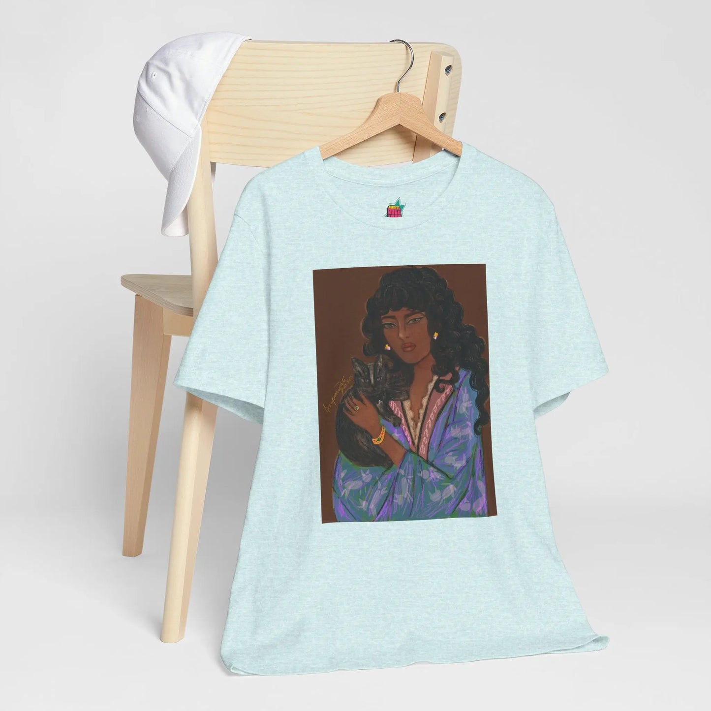 Curly Lady - Pop Art Unisex Tee House of Poco Loco