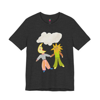 Sun and Moon - Pop Art T-Shirt Unisex House of Poco Loco