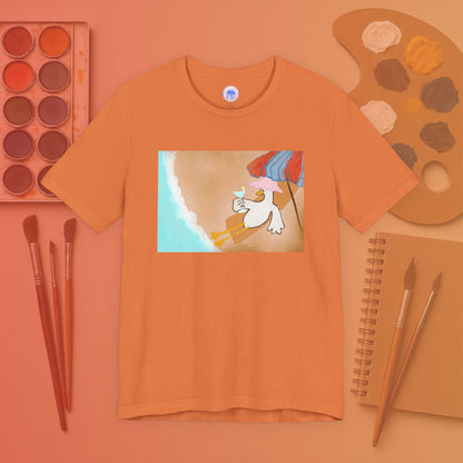 Beach Duck - Pop Art Unisex Tee