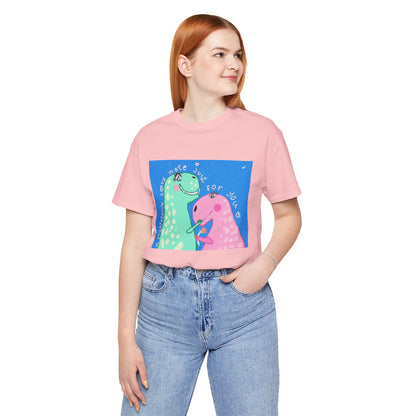 Dino Love - Pop Art Unisex Tee