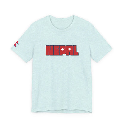 Nepal Flag - Unisex Tee House of Poco Loco