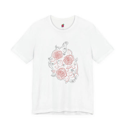 Rosy Lines - Pop Art Unisex Tee House of Poco Loco