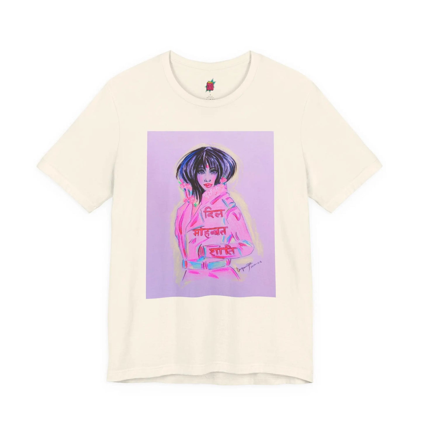Lady Pink - Pop Art Unisex Tee House of Poco Loco
