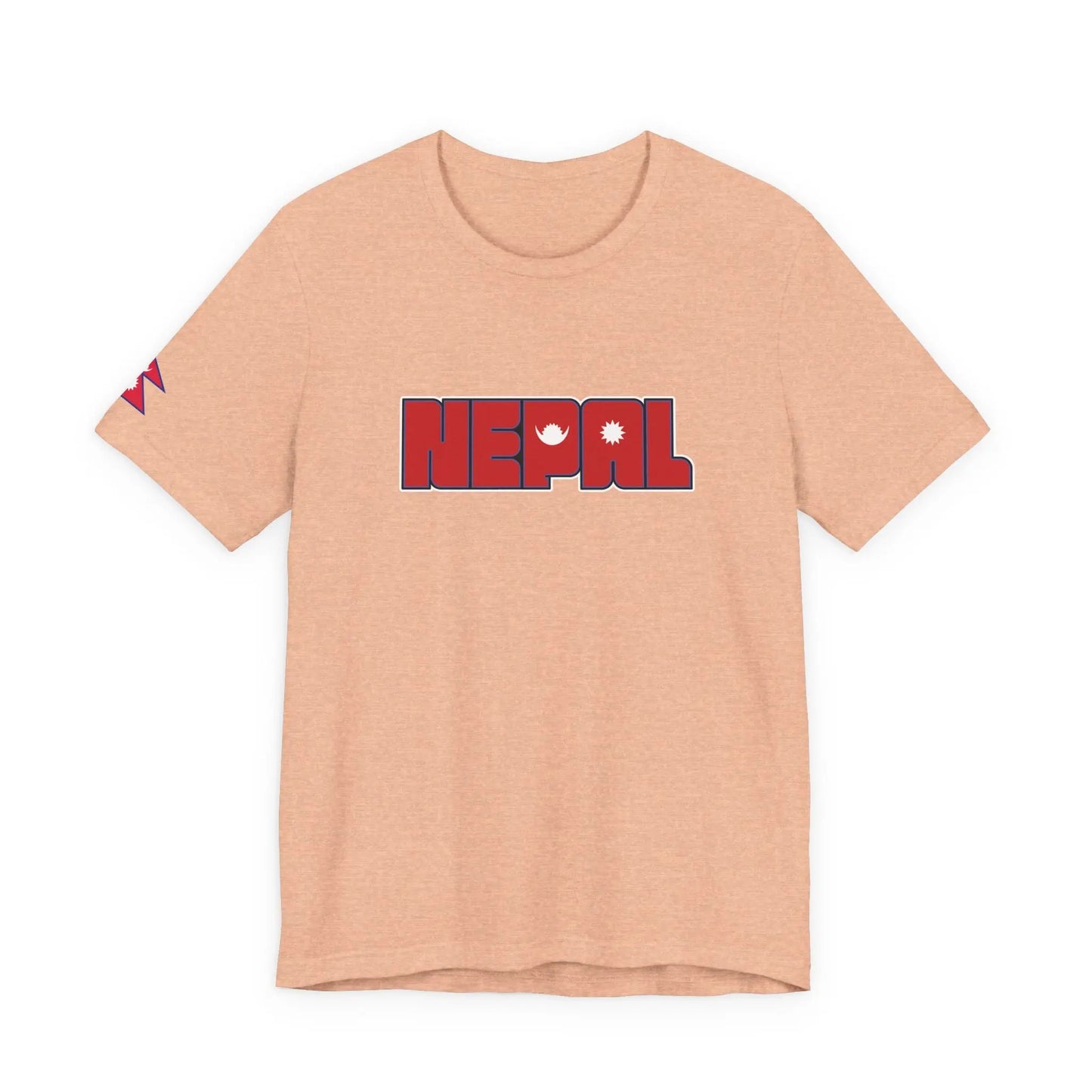 Nepal Flag - Unisex Tee House of Poco Loco