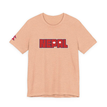 Nepal Flag - Unisex Tee House of Poco Loco