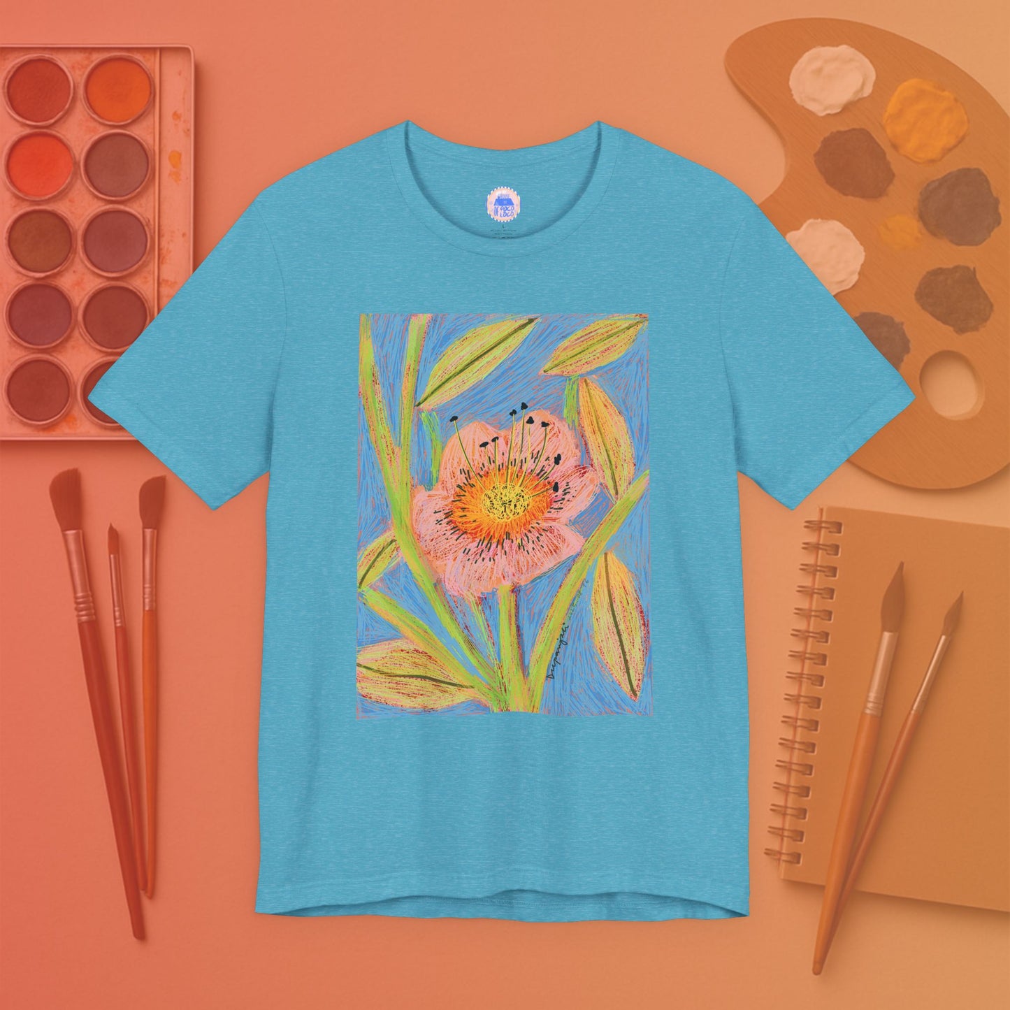 Flower Power - Pop Art Unisex Tee