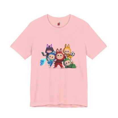 Labubu Assemble - Pop Art Unisex Tee House of Poco Loco