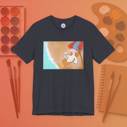 Beach Duck - Pop Art Unisex Tee