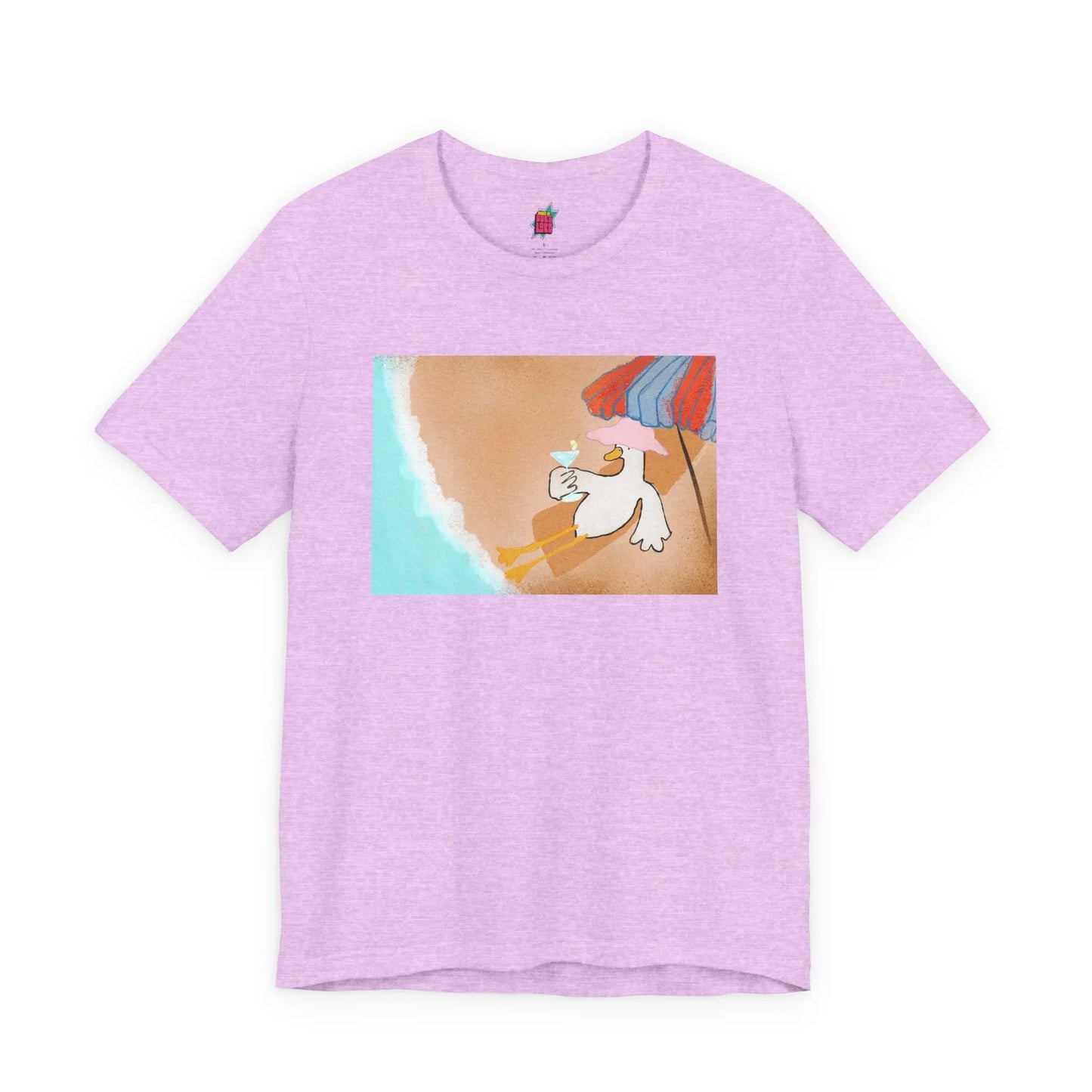 Beach Duck - Pop Art Unisex Tee House of Poco Loco