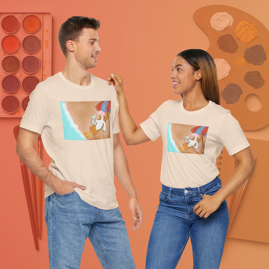 Beach Duck - Pop Art Unisex Tee