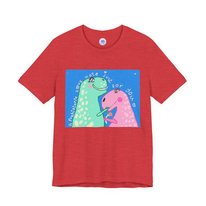 Dino Love - Pop Art Unisex Tee
