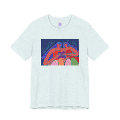 Besties Together - Pop Art Unisex Tee