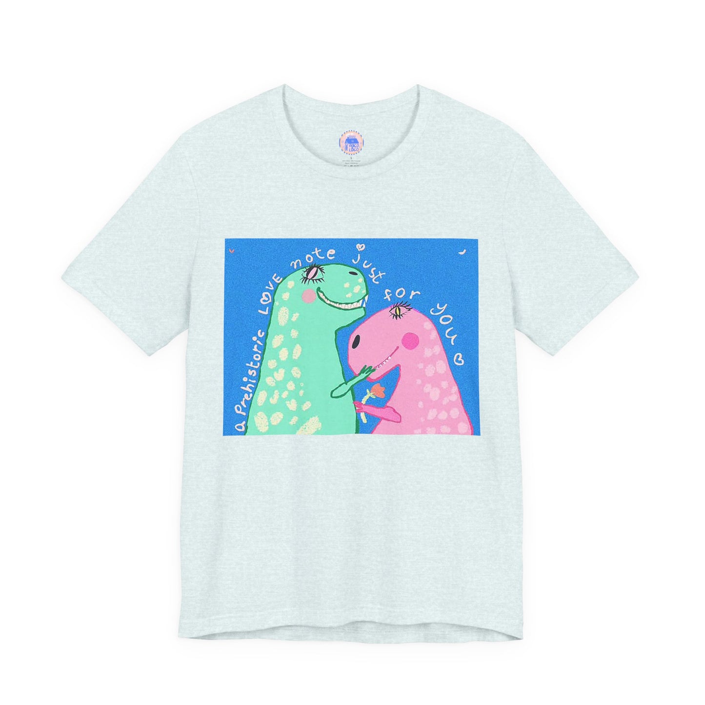 Dino Love - Pop Art Unisex Tee