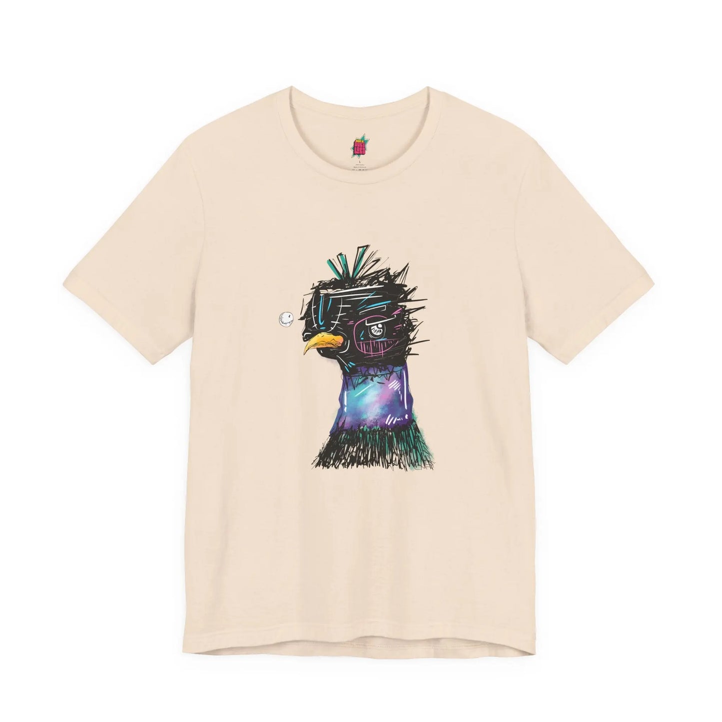 Crazy Cosmic Bird - Pop Art Unisex Tee House of Poco Loco