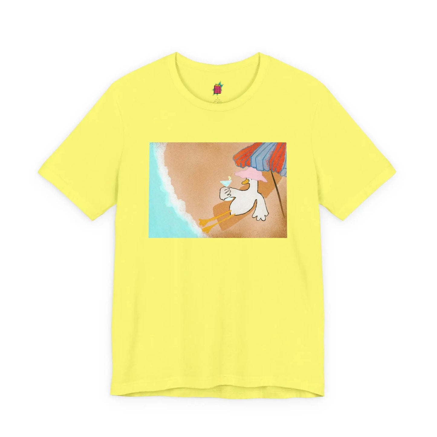 Beach Duck - Pop Art Unisex Tee House of Poco Loco
