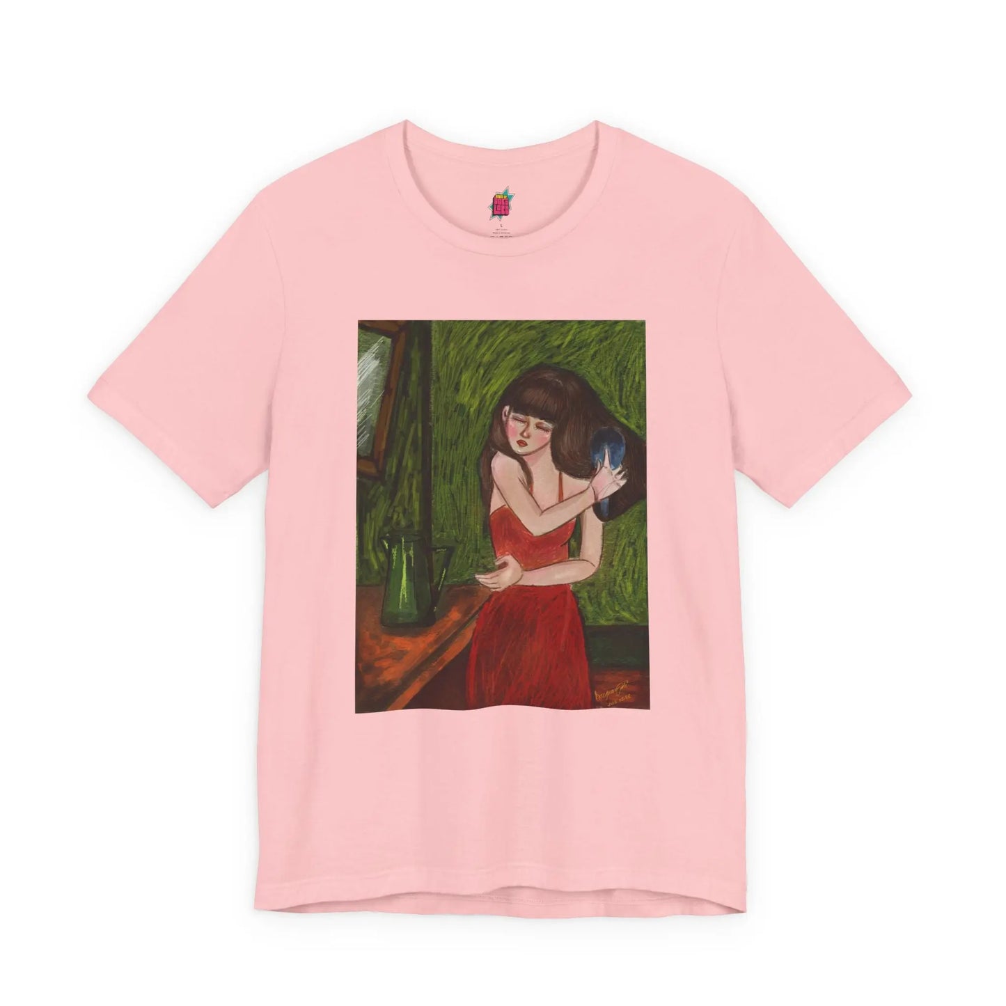 Combing Hair - Pop Art Unisex Tee House of Poco Loco