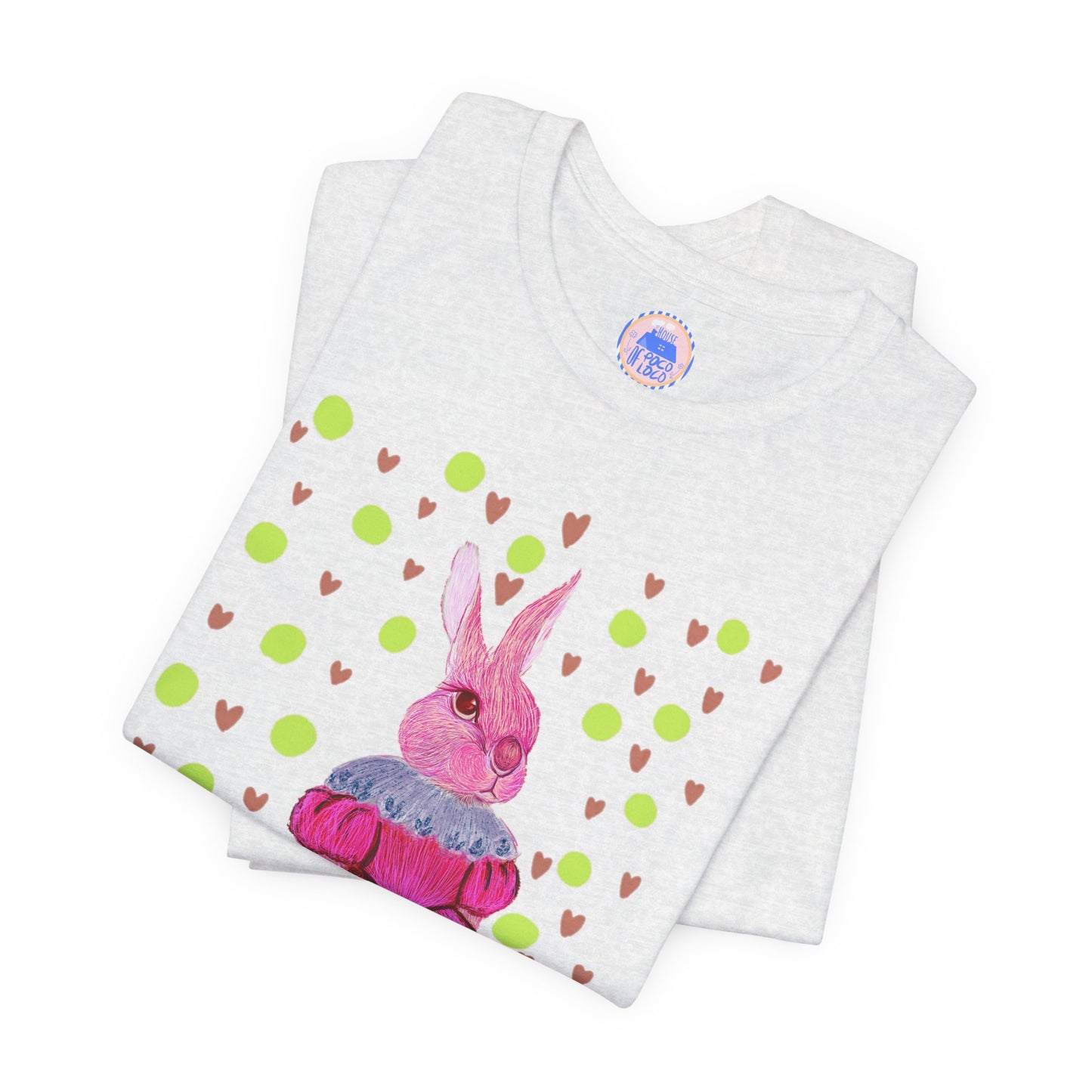 Pink Bunny - Pop Art Unisex Tee