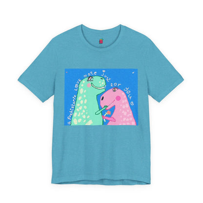 Dino Love - Pop Art Unisex Tee House of Poco Loco