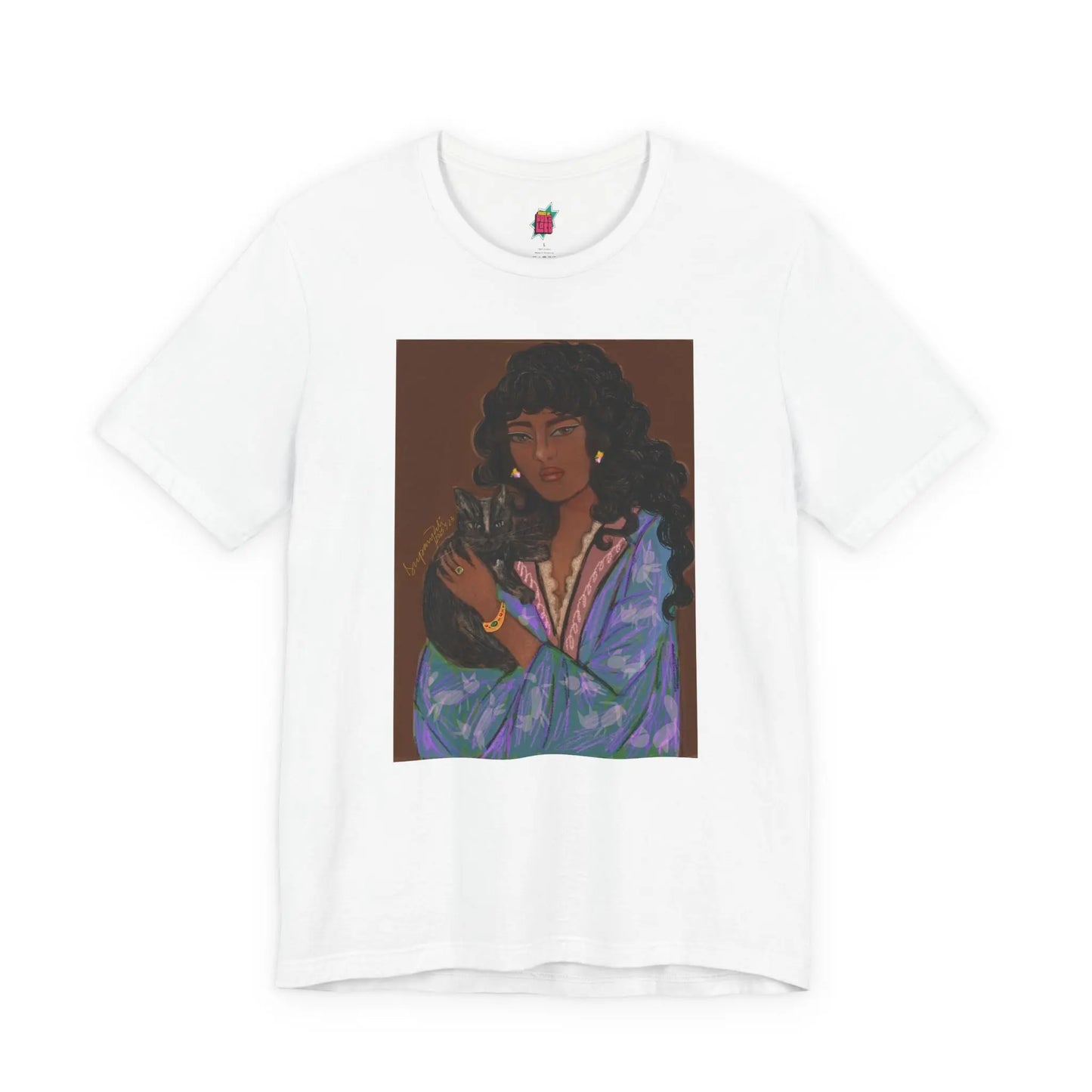 Curly Lady - Pop Art Unisex Tee House of Poco Loco