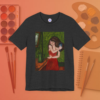 Combing Hair - Pop Art Unisex Tee