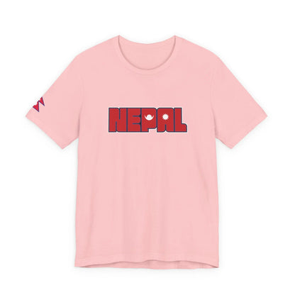 Nepal Flag - Unisex Tee House of Poco Loco