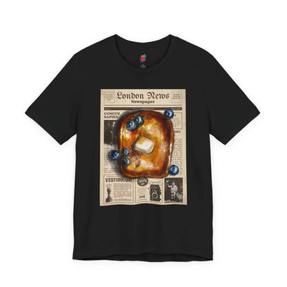 Breakfast Paper - Pop Art Unisex Tee House of Poco Loco