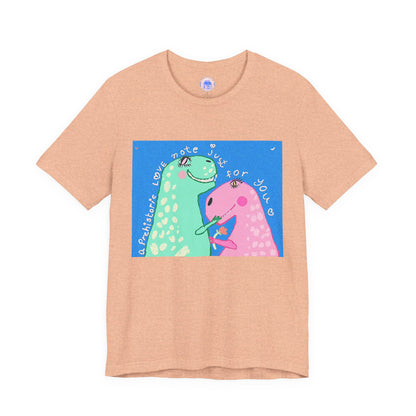 Dino Love - Pop Art Unisex Tee