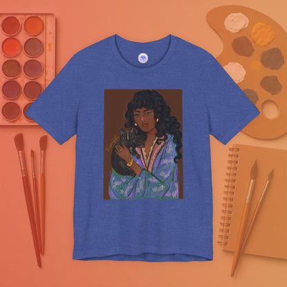 Curly Lady - Pop Art Unisex Tee